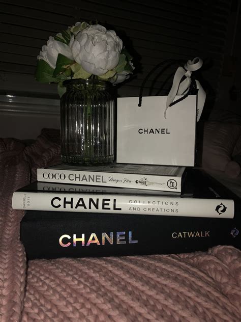 chanel decor book stack|chanel book ornaments.